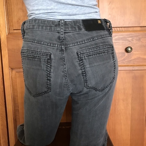 Bcbgmaxazria Mia Skinny Jeans Black Rinse 28 - Picture 6 of 7